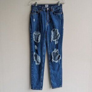 BDG Mom High Rise Distressed Jeans